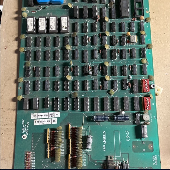 Super Draw Stern Arcade Game PCB Motherboard C6A - Picture 2 of 8